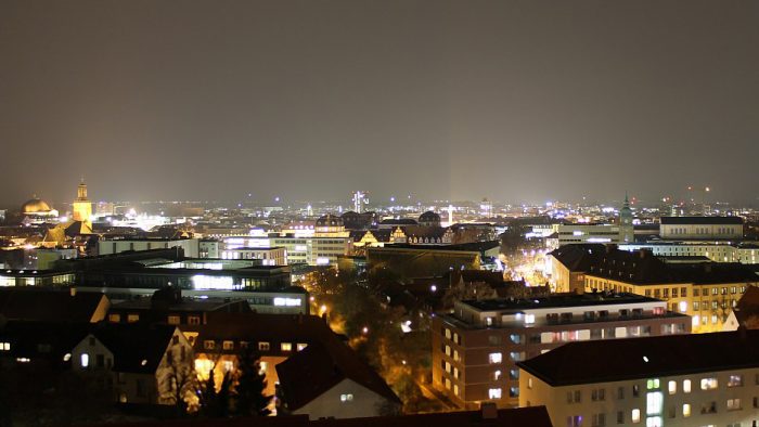 Intelligente Straßenlaternen in Darmstadt