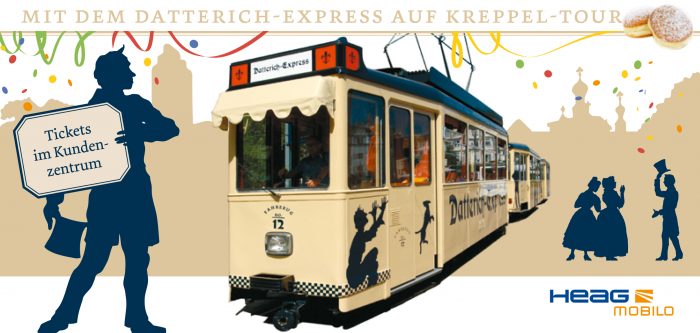 Mit dem Datterich-Express auf Kreppel-Tour