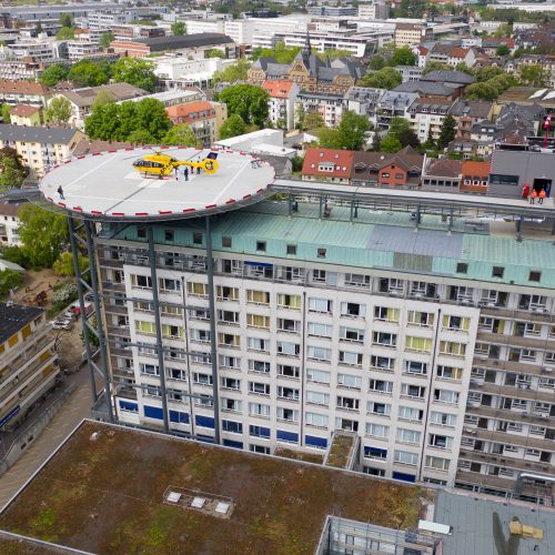 Klinikum Darmstadt Hubschrauberlandeplatz