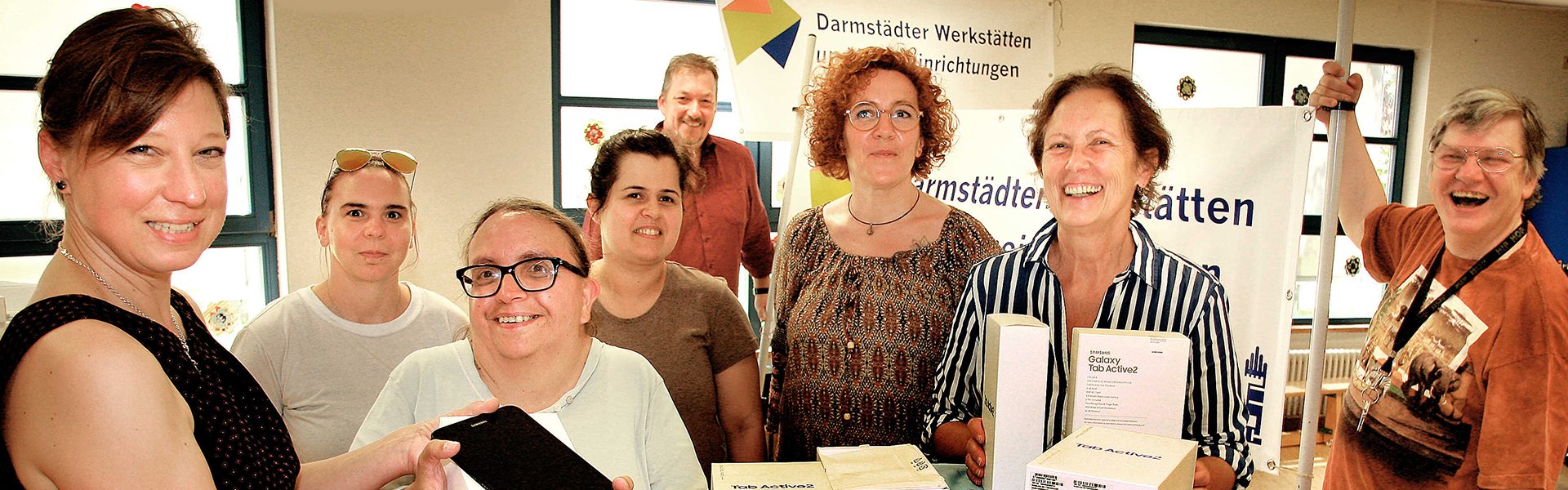 Header Bild Digitalstadt Darmstadt rüstet Darmstädter Werkstätten & Wohneinrichtungen mit Tablets aus