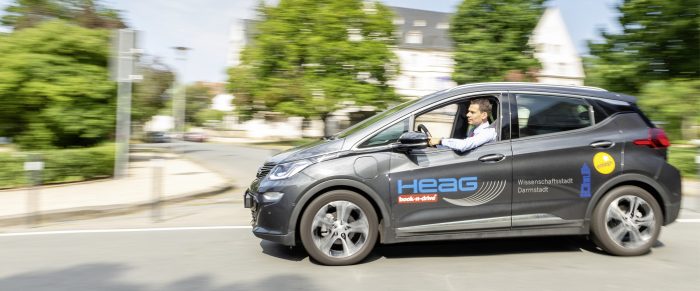 Ab sofort auch in Darmstadt: Elektro-Fahrzeuge im Carsharing-Betrieb