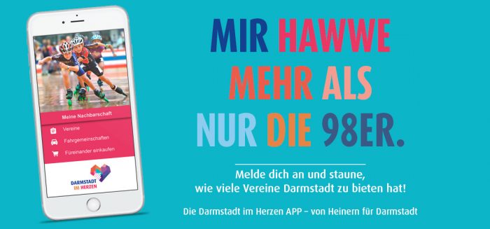 Darmstadt im Herzen APP Heiner Nachbarschaft HEAG Vereine