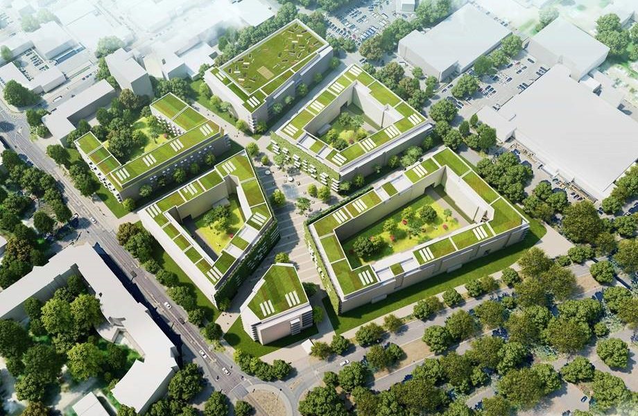 Header Bild bauverein AG entwickelt neues Quartier auf dem Darmstädter Messplatz