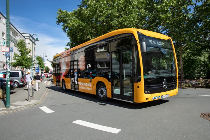 Keine zusätzlichen Kosten für Elektrobus-Betrieb der HEAG mobilo