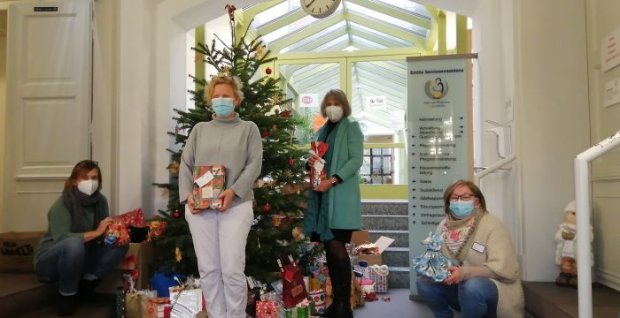 Aktion Weihnachtswichteln in der Emilia Seniorenresidenz