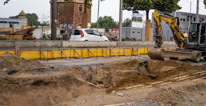 Ausbau des Gleisdreiecks schreitet voran