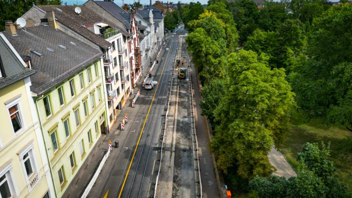 Nächste Bauphase in der Frankfurter Straße in den Sommerferien