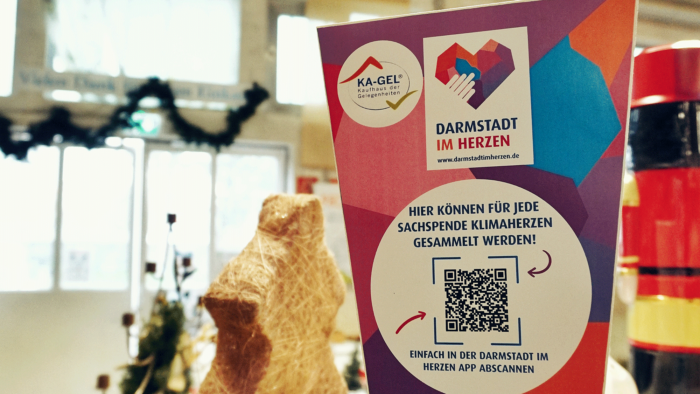 Darmstadt im Herzen-App: Mit Spenden und Reparaturen Klimaherzen sammeln