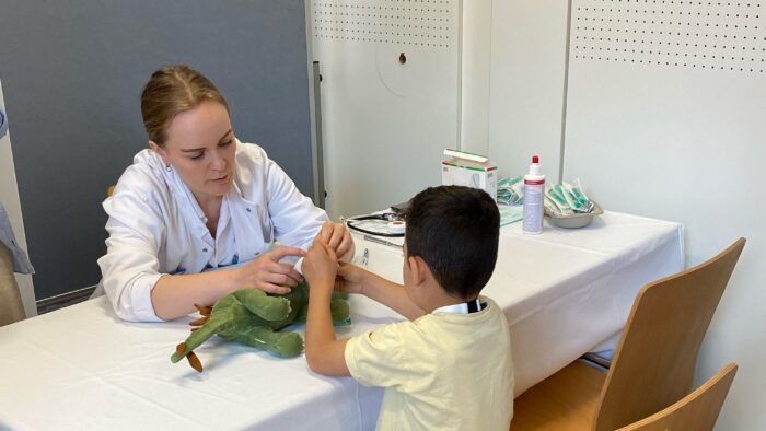 Mehr als 600 Kindergartenkinder besuchen das Teddykrankenhaus im Klinikum Darmstadt