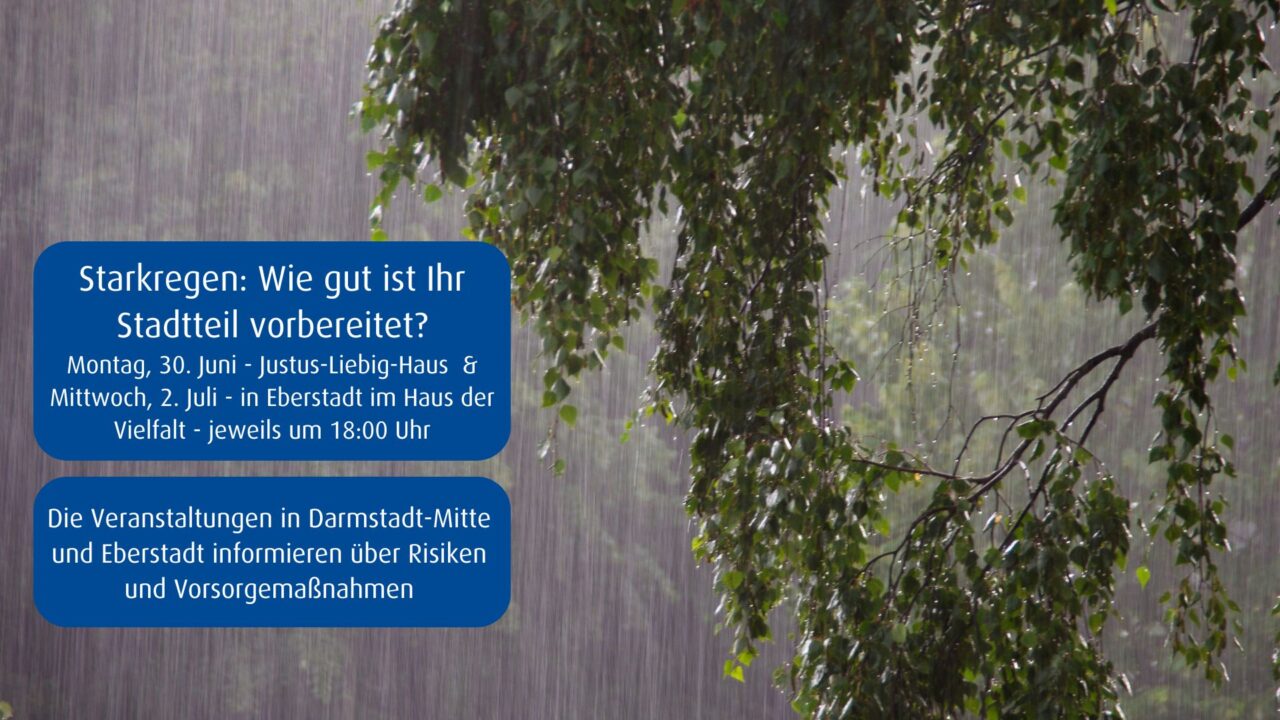 Starkregen: Wie gut ist Ihr Stadtteil vorbereitet?