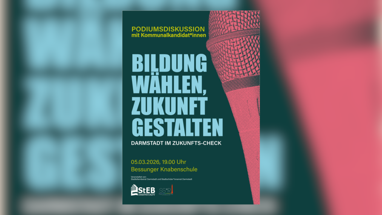 Bildung wählen, Zukunft gestalten – Darmstadt im Zukunftscheck