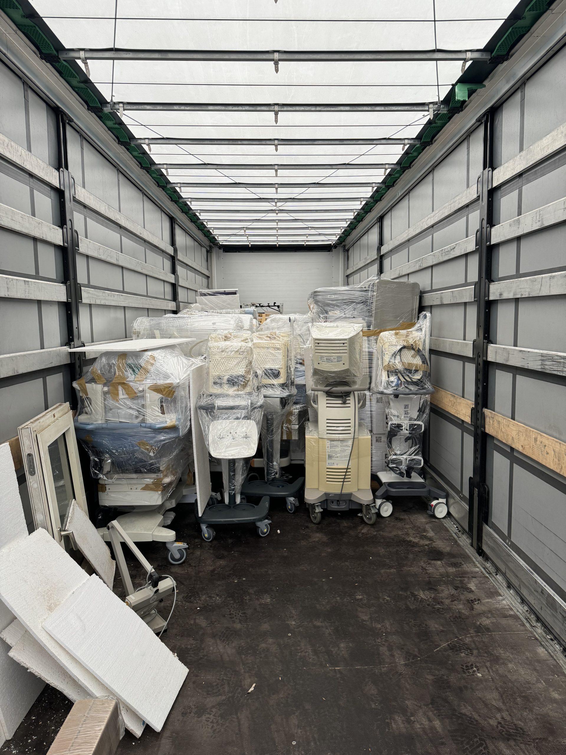 Header Bild Klinikum Darmstadt und PDUM organisieren LKW mit medizinischen Hilfsgütern für Uschhorod