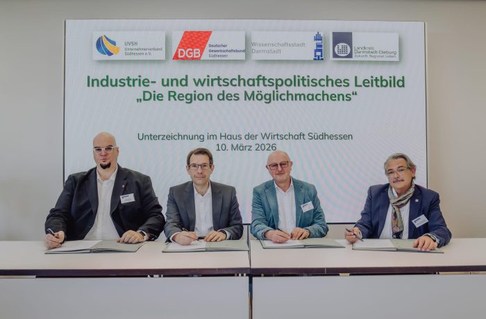 Neues Leitbild für Wirtschaft und Industrie in Südhessen vorgestellt
