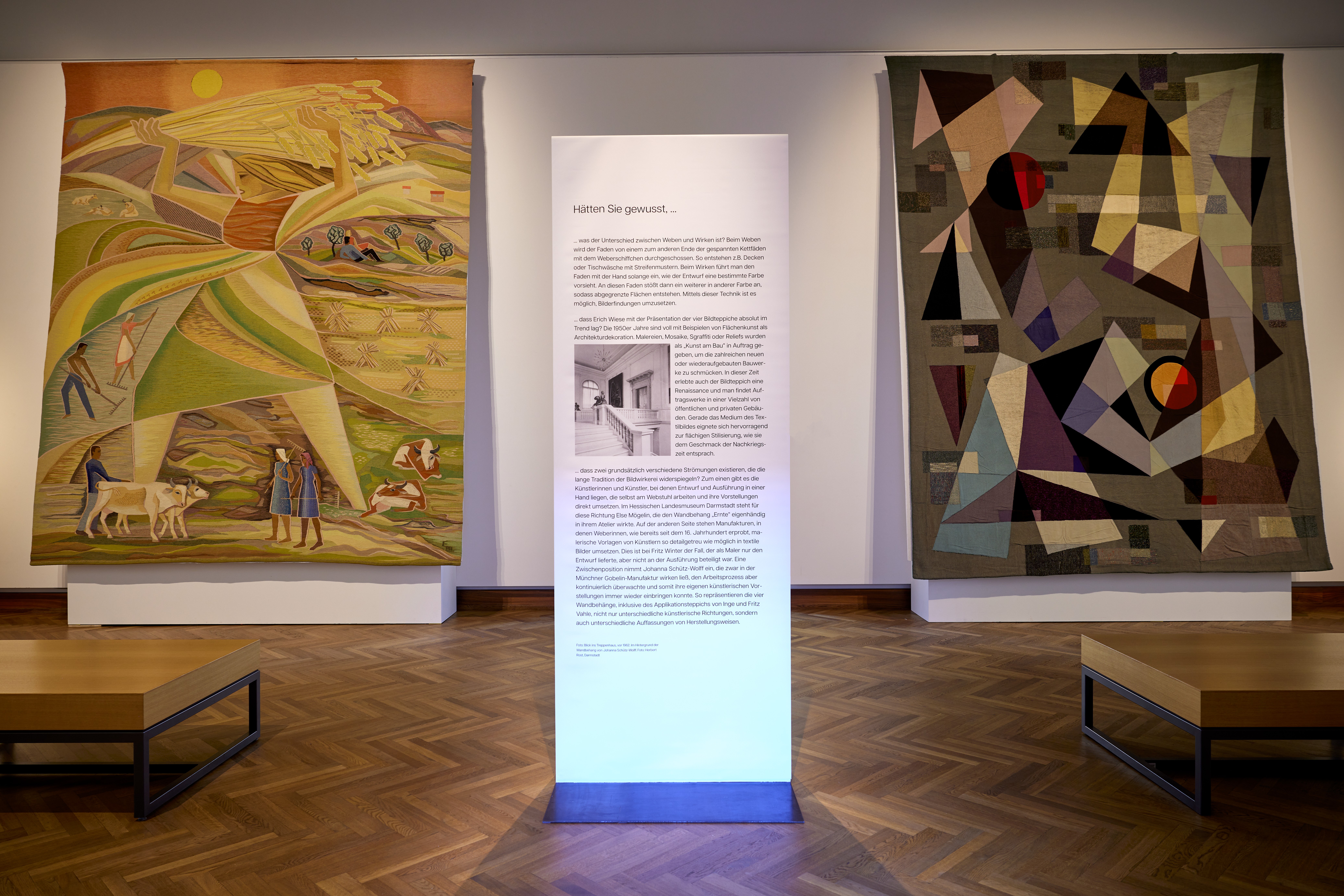 Header Bild „Wiederentdeckt!“: Textile Moderne im Landesmuseum