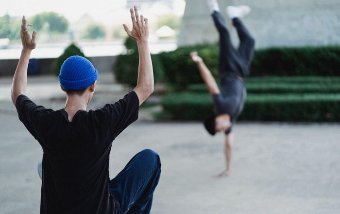 Tanzworkshop auf dem Luisenplatz für Jugendliche