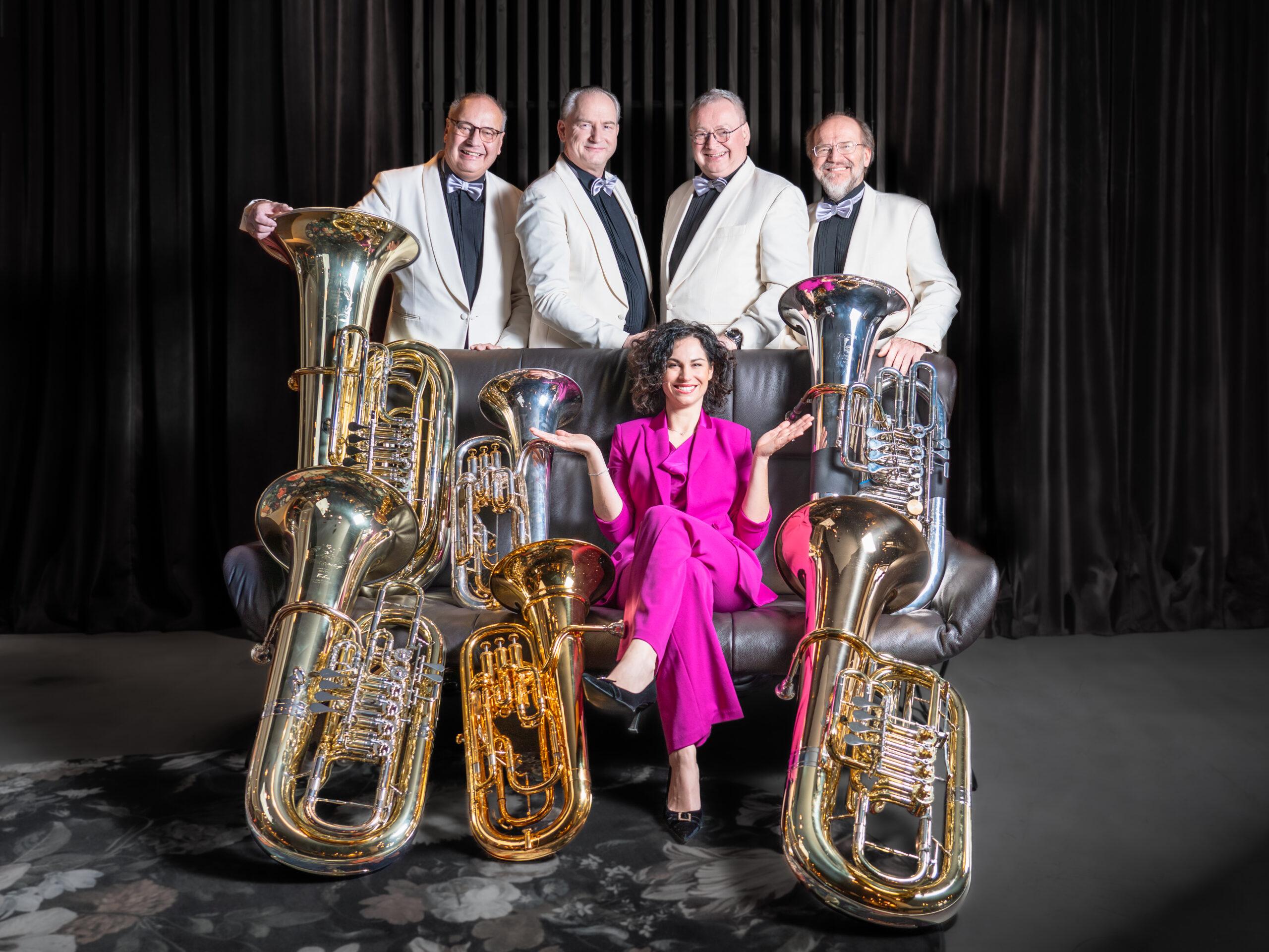 Header Bild Tubaquartett startet Jubiläumstour mit Uraufführung