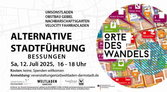 Nachhaltige Stadtführung – Bessungen