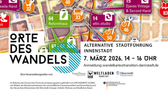 Orte des Wandels - Altrenative Stadtführung Innenstadt