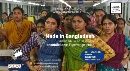 Film MADE IN BANGLADESH mit Expertengespräch